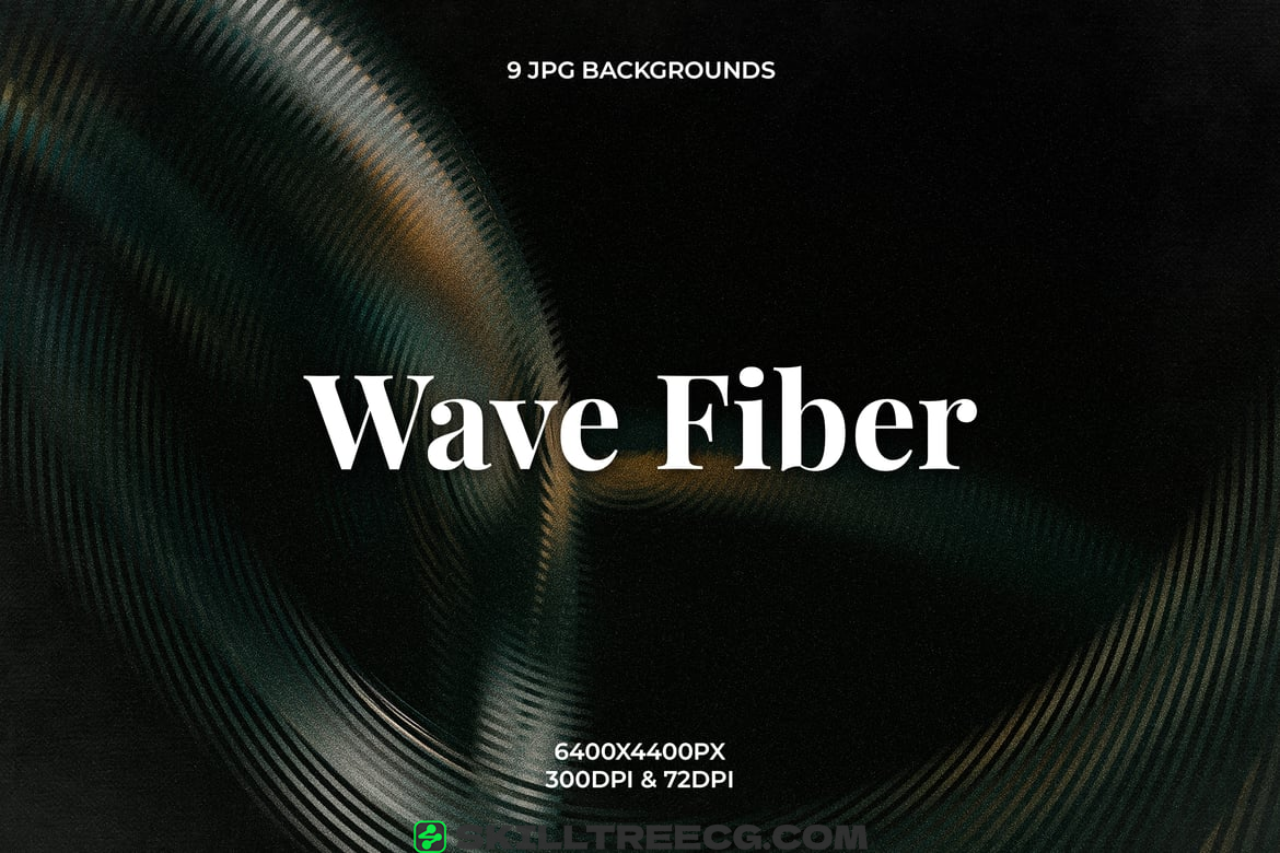 Wave Fiber Dark Abstract Curved Line Backgrounds（831364）-技能树